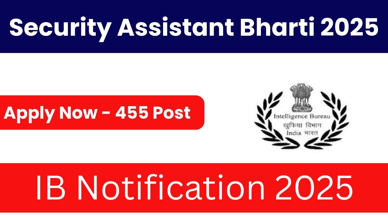 Security Assistant Vacancy 2025