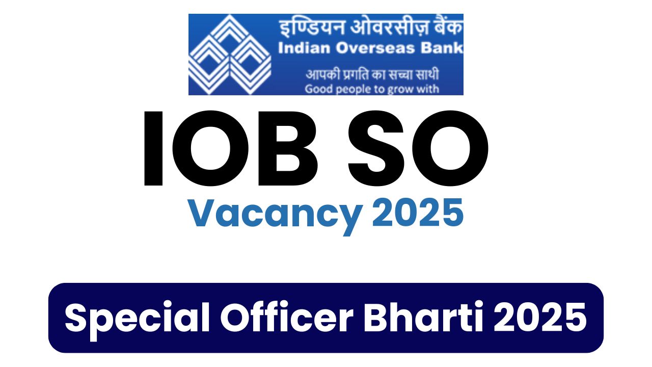 IOB Bharti 2025