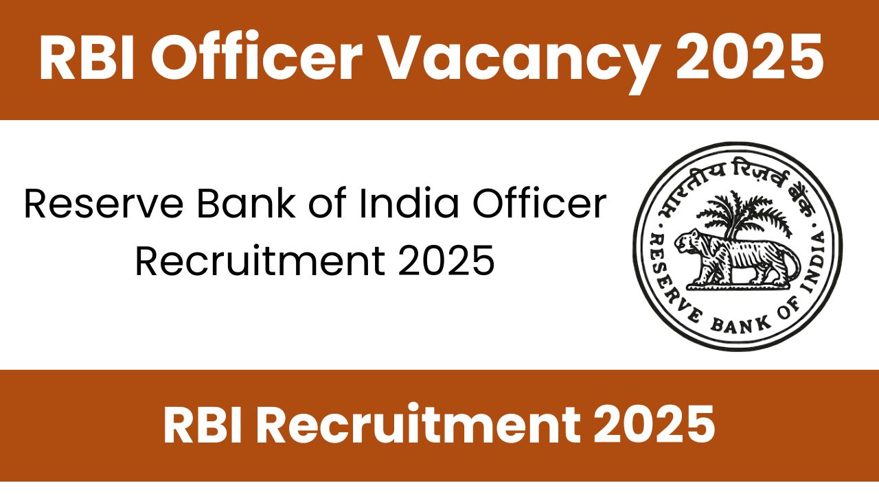 RBI Officer Vacancy 2025